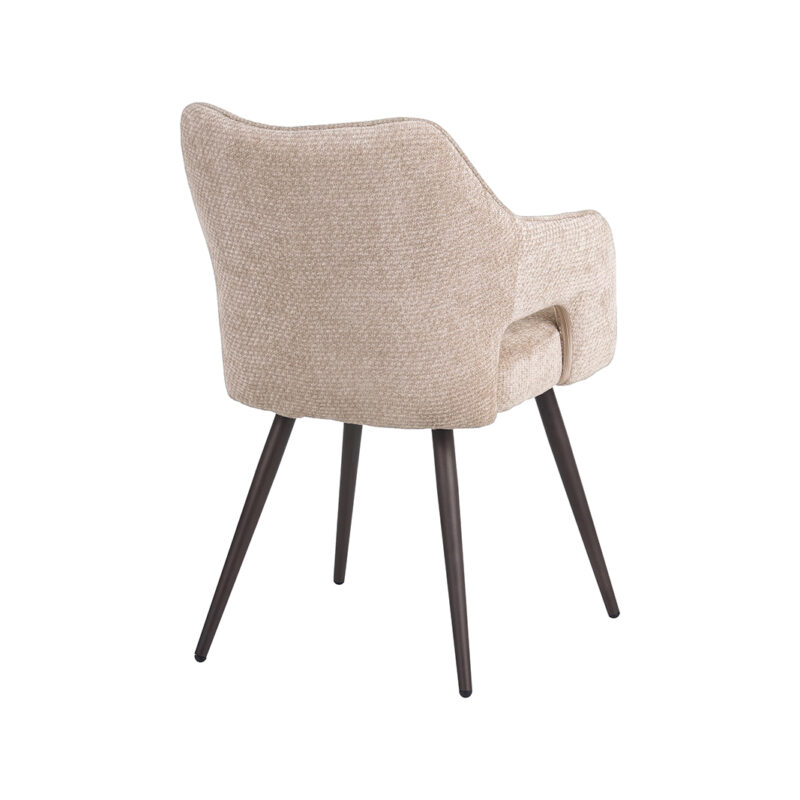 LABEL51 Eetkamerstoel Stan - Clay - Elite - Brons Metalen Frame Elite