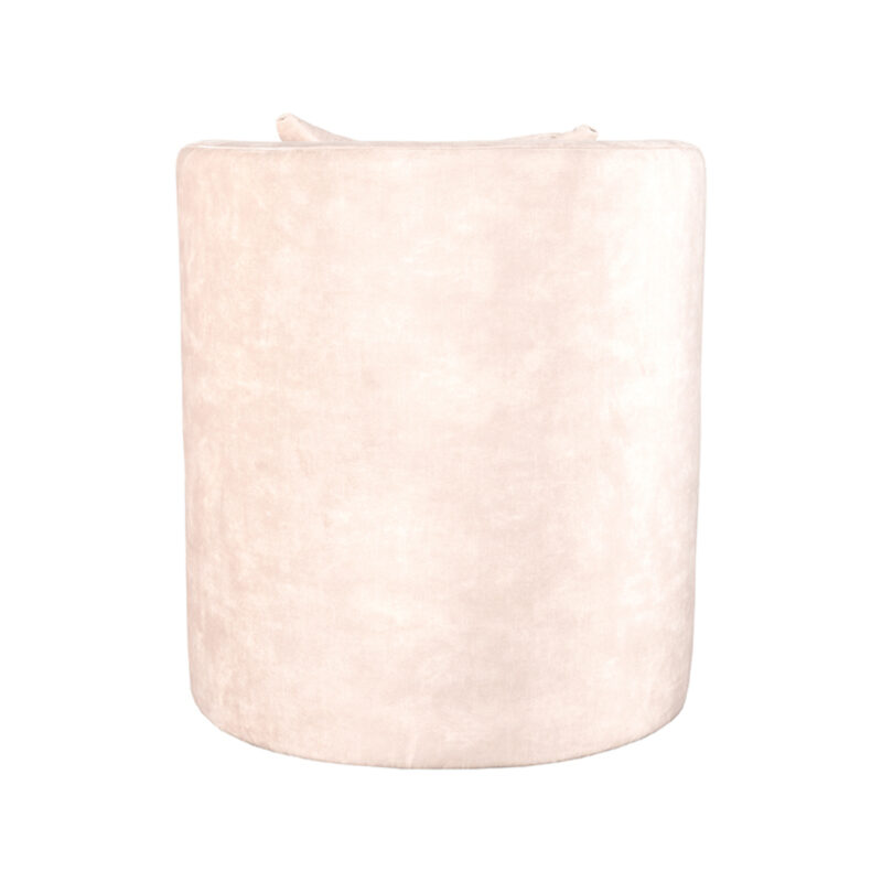 LABEL51 Fauteuil Evy - Naturel - Velours - 65 cm Velours