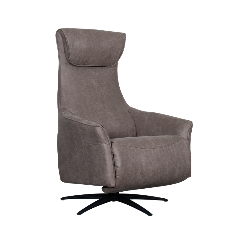 LABEL51 Fauteuil Lund - Taupe - - 2-Motorig - Met Massagefunctie