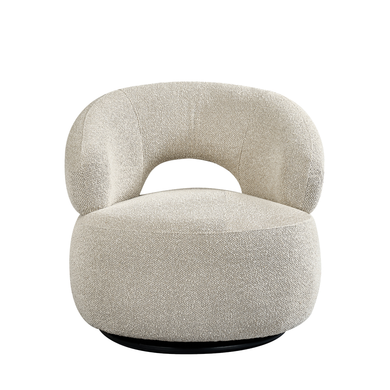 LABEL51 Fauteuil Nusenna - Naturel - Royal Boucle - One size Nusenna