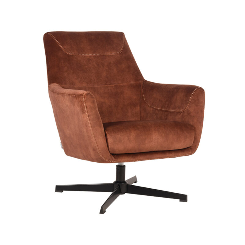 LABEL51 Fauteuil Toby - Rust - - One Size Toby