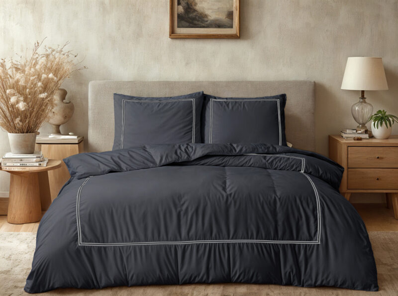 Primaviera Deluxe Brata Zwart/Grijs Zwart 200 x 200/260