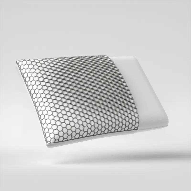 Primaviera Deluxe TPE Traagschuim Vaste Kern Grijs 60 x 40 x 13