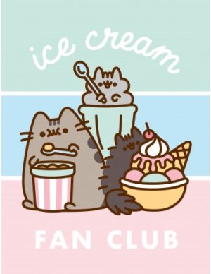 Pusheen Ice Cream fleece deken 130 x 170cm