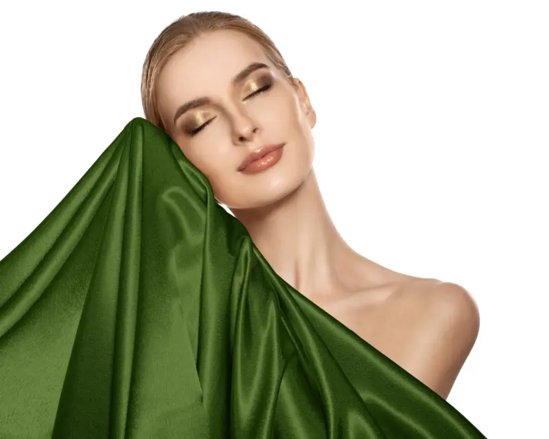 Beauty Skin Care Kussensloop Groen Sleeptime