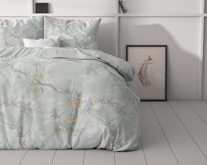 Blossom Blauw 140 x 220