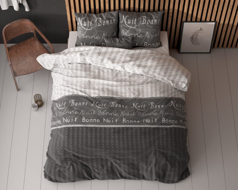 Bonne Nuit 4 Antraciet 140x220 Sleeptime