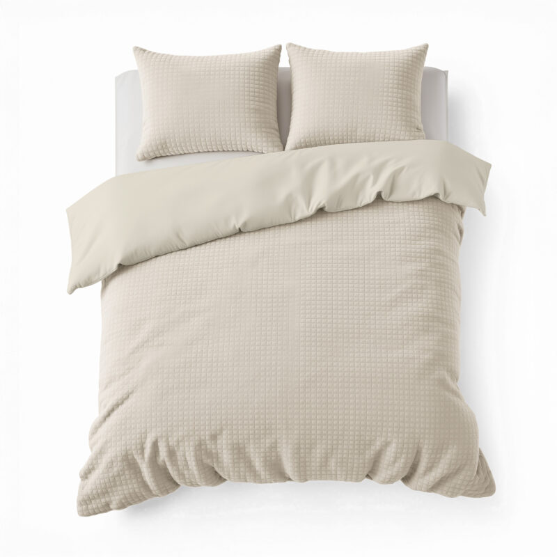 Check Teddy Beige 240 x 200/220 Sleeptime