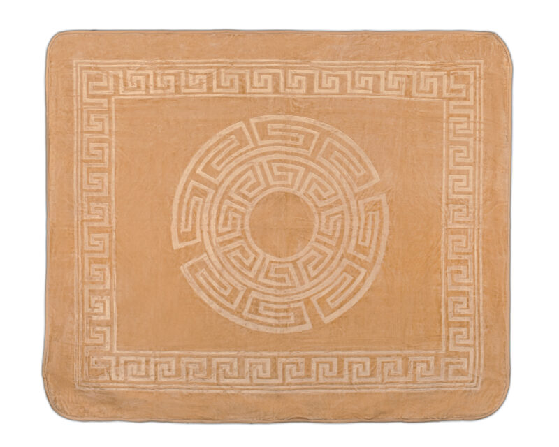 Embossed Zeta Deken Crème 200 x 240