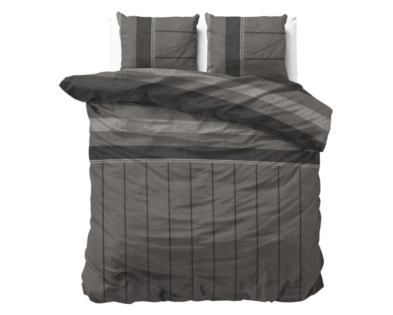 Flanel Kees Taupe 200 x 200/220 Sleeptime