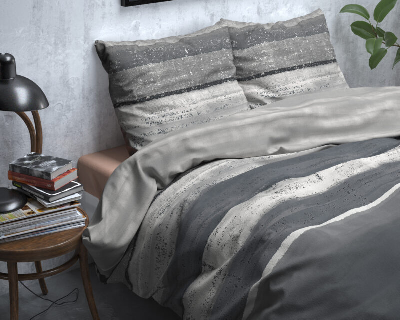 Sleeptime Flanel Marcus Grijs 240 x 220