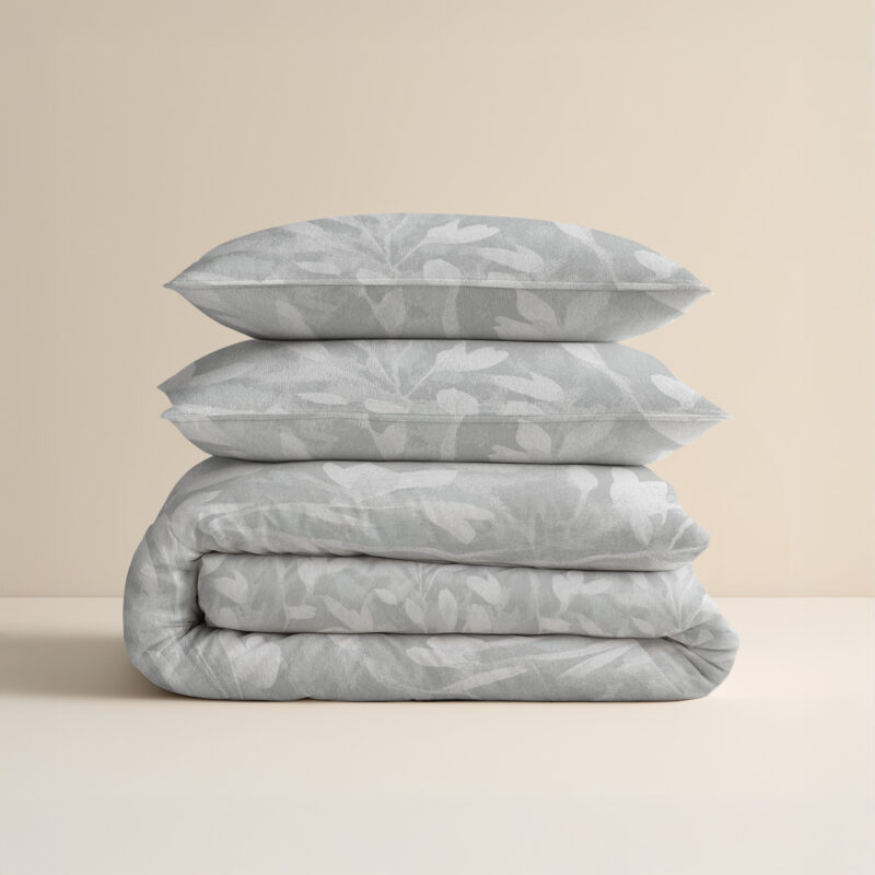 Flanel Rosa Grijs 240 x 200/220 Sleeptime