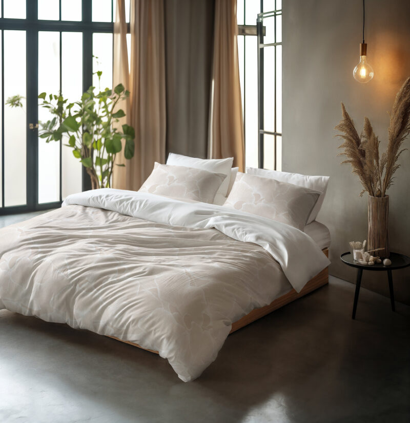 Ginkgo Whisper Zand/Grijs 240 x 200/220