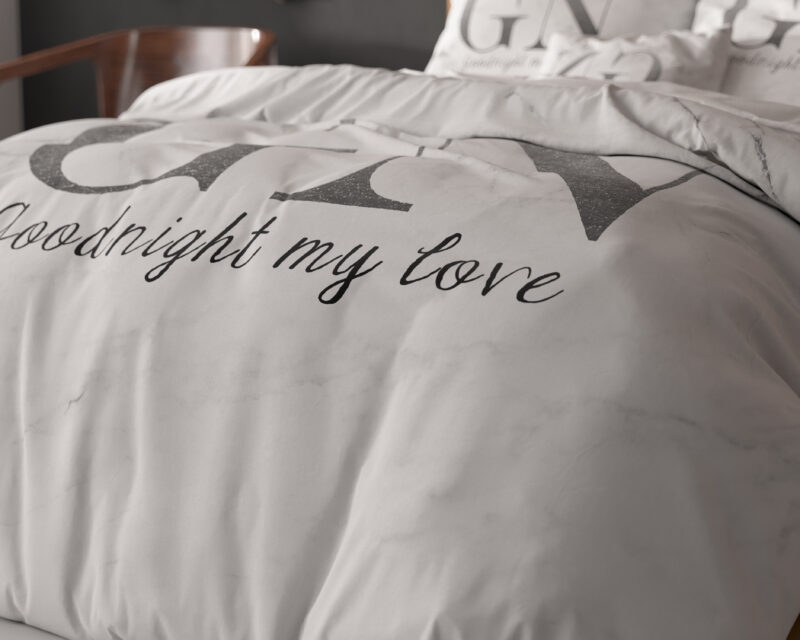 Sleeptime Goodnight Zilver 140 x 220