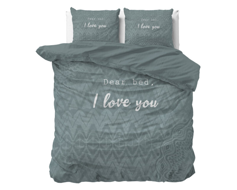 Sleeptime I Love Bed Groen 200 x 200/220