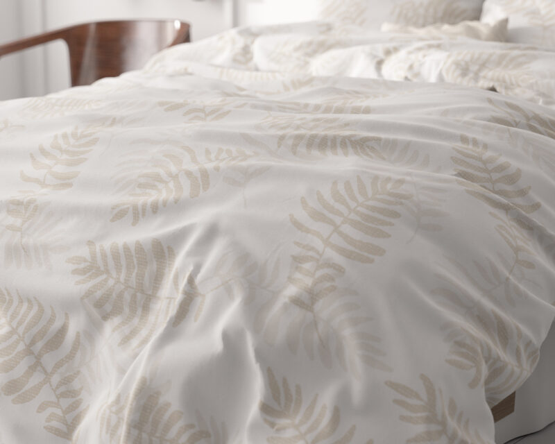 Sleeptime Leaves light Wit 240 x 220