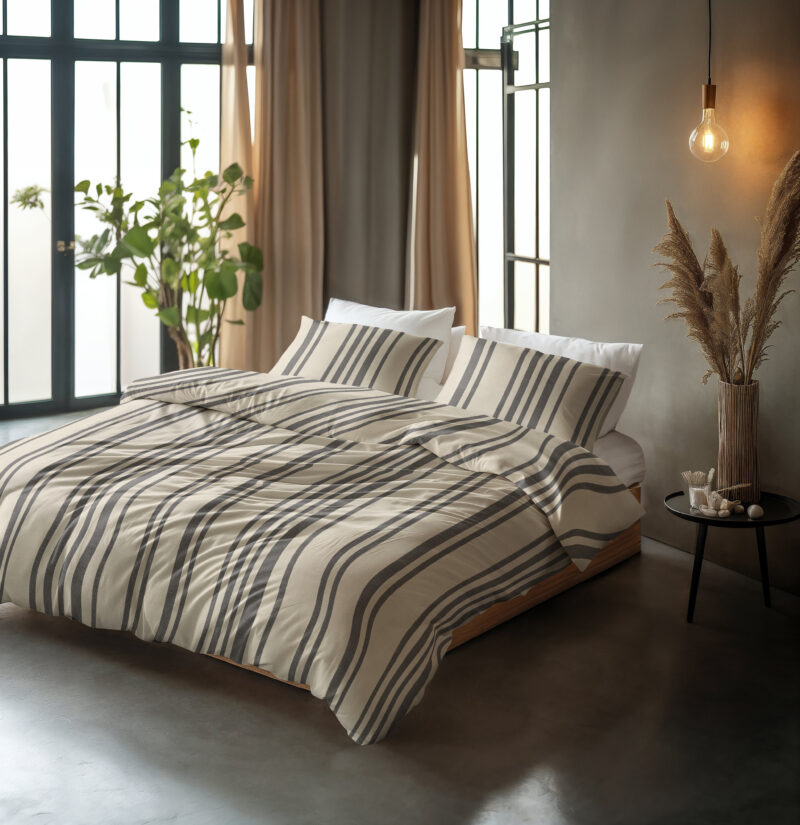 Sleeptime Linear Linen Zand 140 x 220
