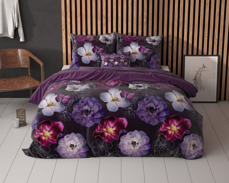 Magic Flower Paars 140 x 200/220 Sleeptime