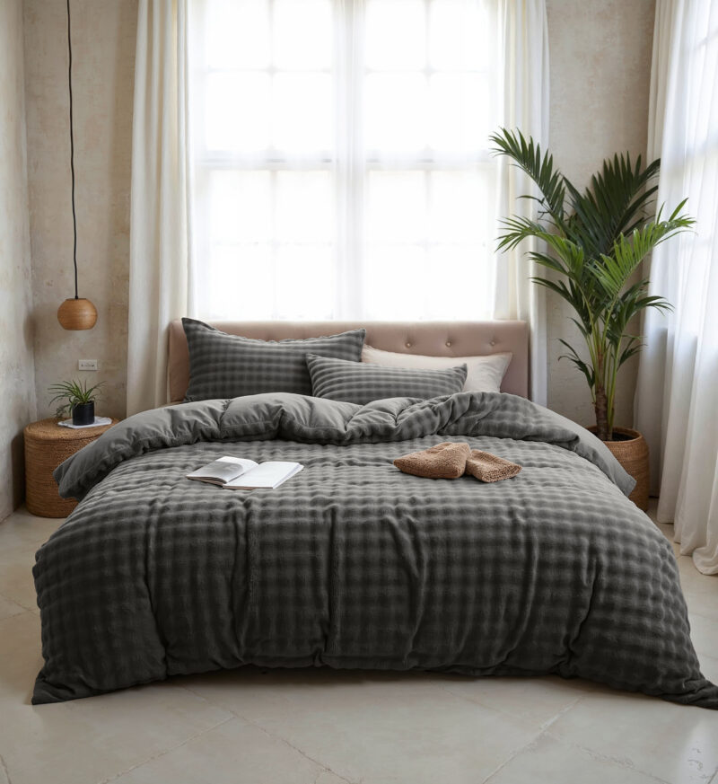 Sleeptime Pom Pom Antraciet 240 x 220