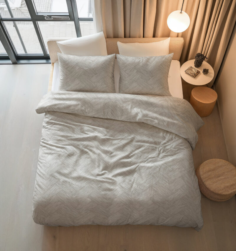 Rattan Zilvergrijs 240 x 200/220 Sleeptime