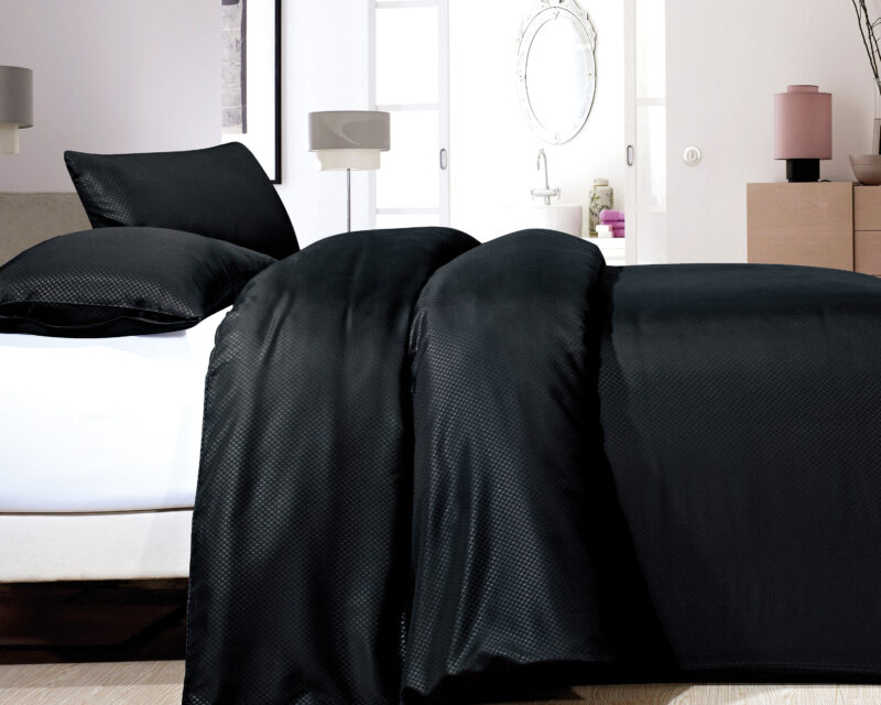 Satin Point Zwart 240 x 220 Sleeptime