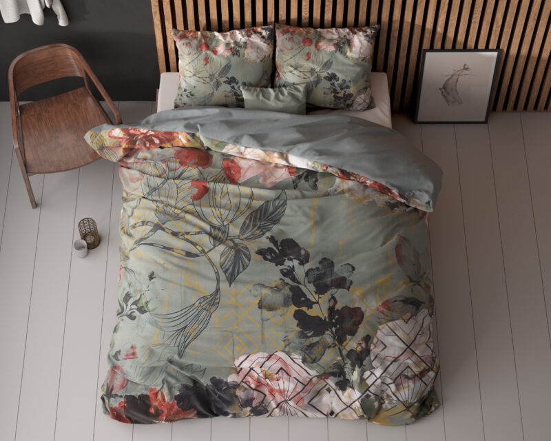 Sleeptime Triangle Nature Groen 200 x 220