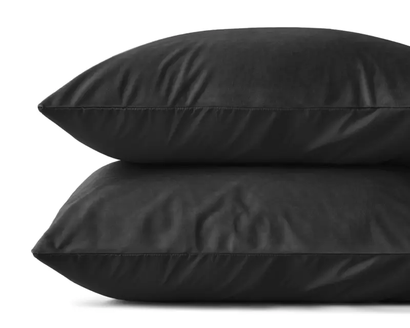 Velvet 2 in 1 kussenslopen Zwart 60 x 70 Sleeptime