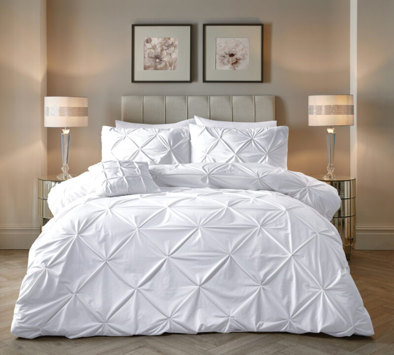 Velvet Pintuck Wit 240 x 200/220 Sleeptime