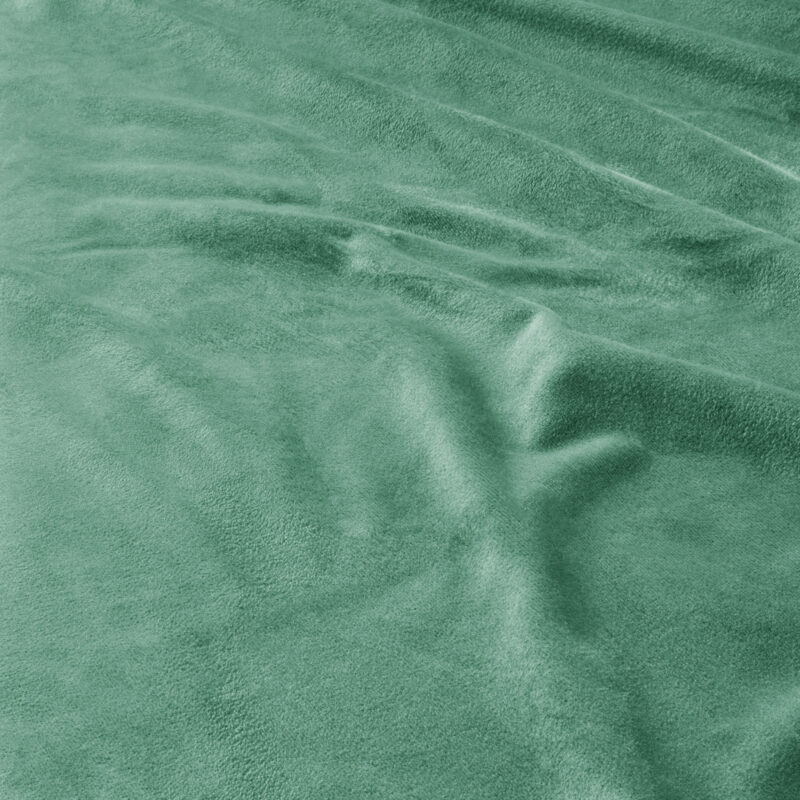 Sleeptime Velvet Ruffles Granite Green 200 x 220