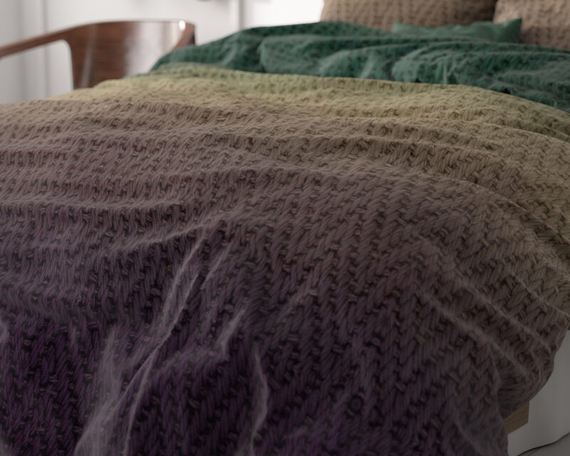 Sleeptime Warm Knits Bruin 240 x 220