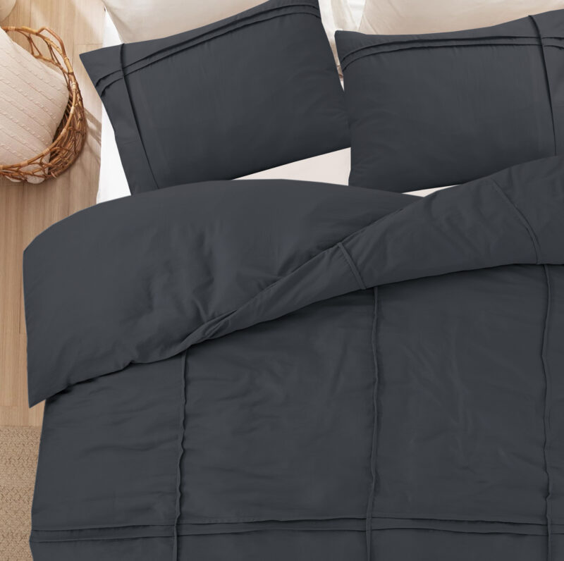 Washed Tufted Antraciet 140 x 200/220