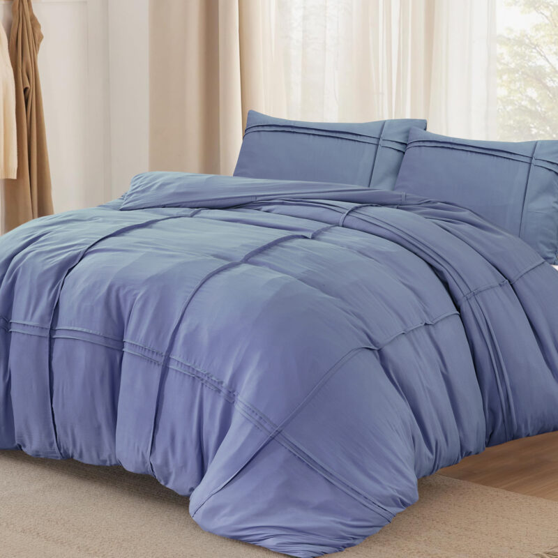 Washed Tufted Blauw 240 x 200/220 Sleeptime