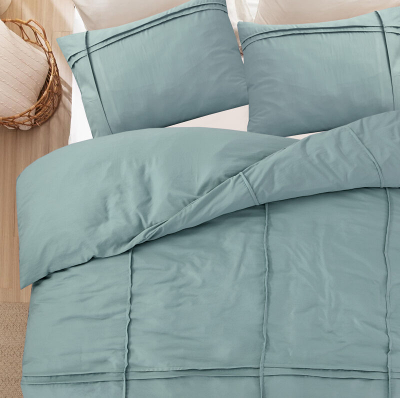 Washed Tufted Groen 140 x 200/220