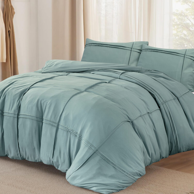 Washed Tufted Groen 200 x 200/220 Sleeptime