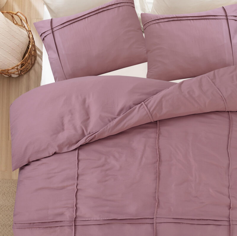 Washed Tufted Oud Roze 240 x 200/220