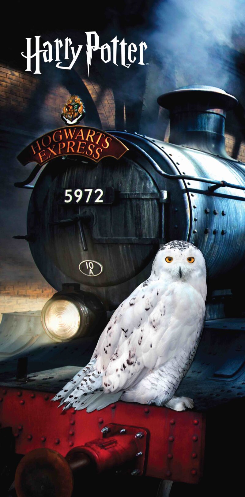 Harry Potter handdoek - Hedwig- 70 x 140 cm