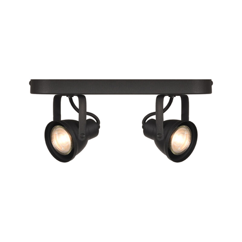 LABEL51 Spot Max - Zwart - - 2-Lichts Max