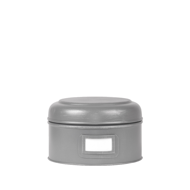 LABEL51 Opbergblik - Antiek grijs - Metaal - M