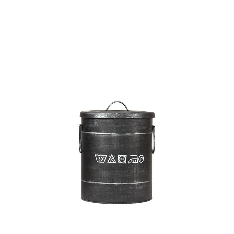 LABEL51 Wasmand - Zwart - - S