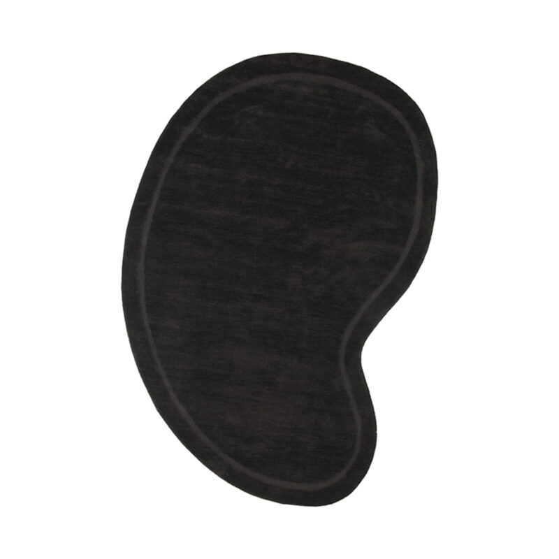 LABEL51 Vloerkleden Mody - Antraciet - Synthetisch - 200x300 cm - Organisch