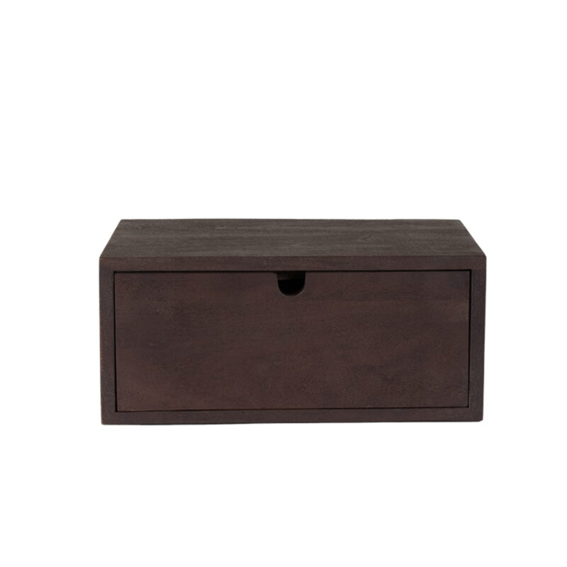 LABEL51 Wanddecoratie Hover - Espresso - Mangohout - 45 cm Hover