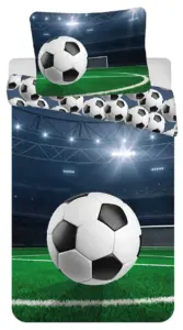 Voetbal Dekbedovertrek Eenpersoons - 140 x 200 cm