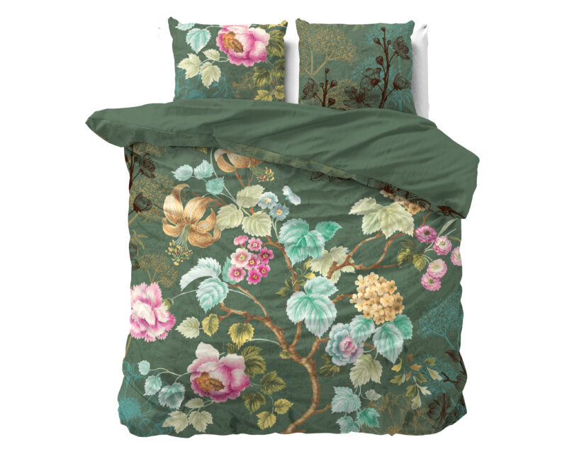 Dreamhouse Chanda Olijf groen 200 x 200/220