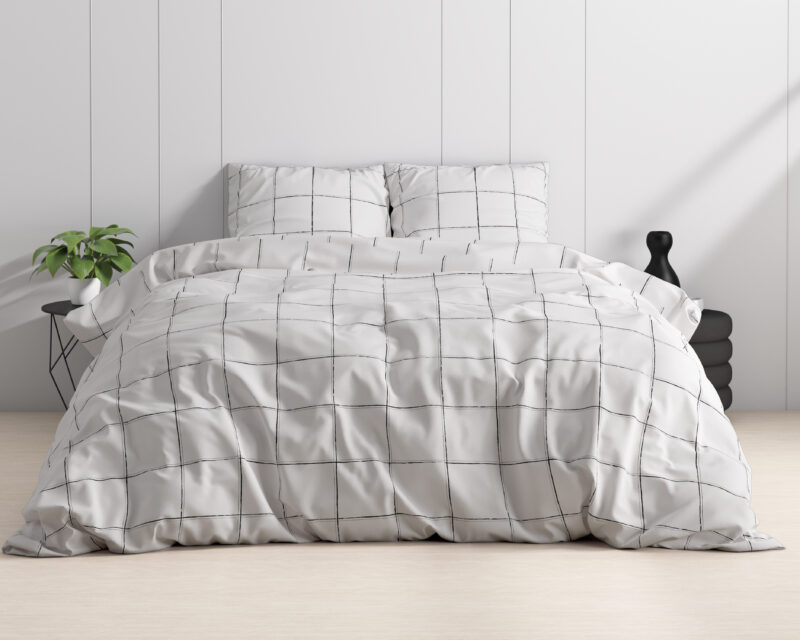 Dreamhouse Deep check White 240 x 220