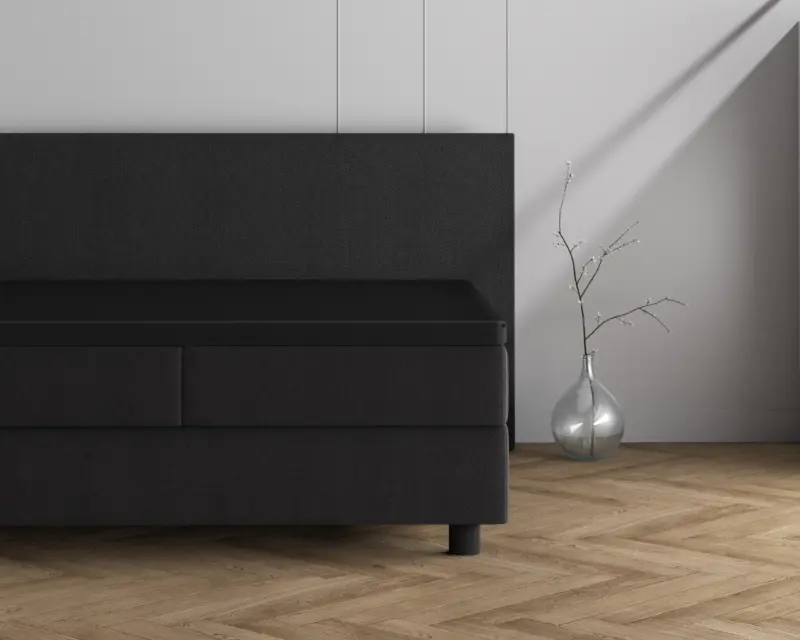 Dubbel Jersey 220 gr. Topper Hoeslaken Zwart 190/200 x 220/230