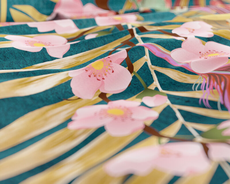 Dreamhouse Kamala Botanisch Groen 240 x 220