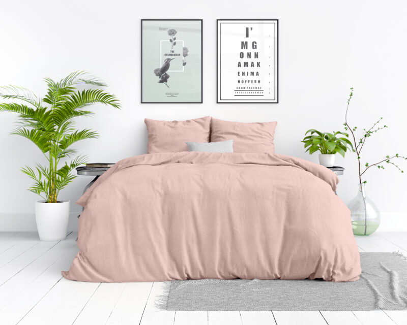 Stone washed Roze 140 x 200/220 Dreamhouse