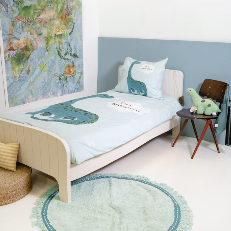 I'm a Dino-Sore Blauw 140 x 220