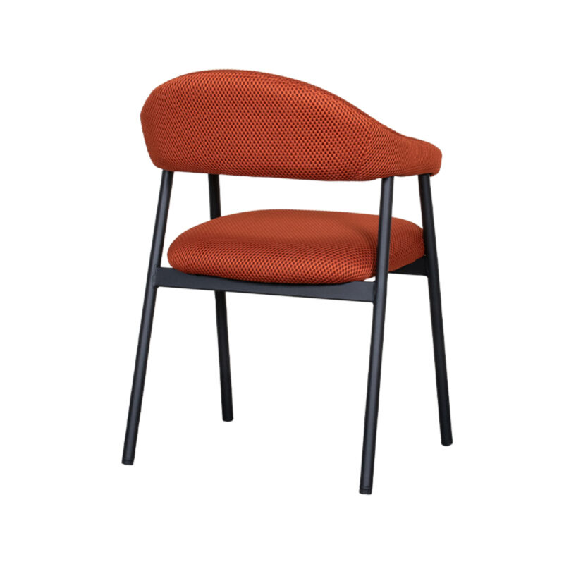 LABEL51 Eetkamerstoel Amaze - Rust - - Zwart Metalen Frame