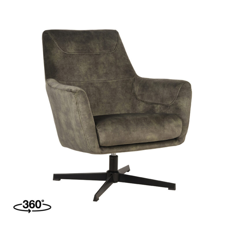 LABEL51 Fauteuil Toby - Hunter - - One Size